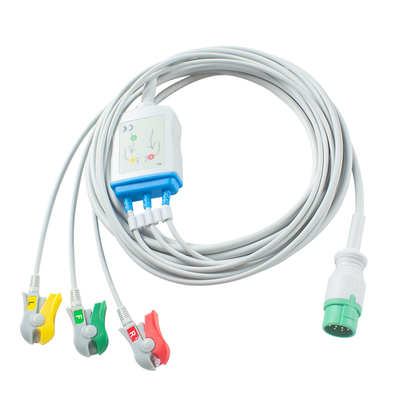 Philips ECG Cable 5 Lead 12Pin M1975A cho trẻ em trưởng thành