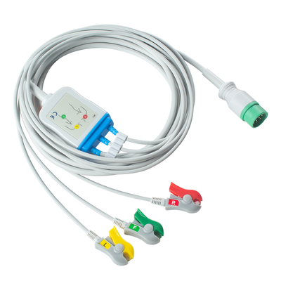 Philips ECG Cable 5 Lead 12Pin M1975A cho trẻ em trưởng thành