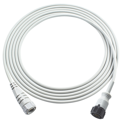 Cáp chuyển đổi IBP tương thích GE 5Pin sang Abbott 3.5M TPU màu xám