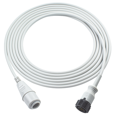 Cáp chuyển đổi IBP tương thích GE 5Pin sang Abbott 3.5M TPU màu xám