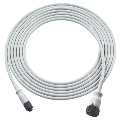 Cáp chuyển đổi IBP tương thích GE 5Pin sang Abbott 3.5M TPU màu xám