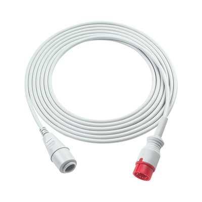 Cáp mở rộng bộ chuyển đổi IBP Zoncare 8pin sang Edward Argon BD Abbott BB PVB Utah Medex Mindray Connector