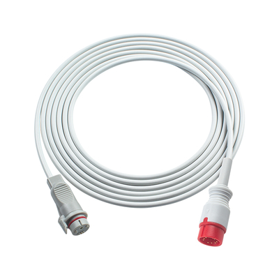 Cáp mở rộng bộ chuyển đổi IBP Zoncare 8pin sang Edward Argon BD Abbott BB PVB Utah Medex Mindray Connector