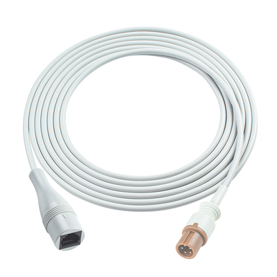 Cáp chuyển đổi IBP Contec 5 chân với đầu nối PVB Cáp mở rộng đo áp lực máu IBP
