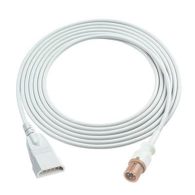 Cáp chuyển đổi IBP Contec 5 chân với đầu nối PVB Cáp mở rộng đo áp lực máu IBP