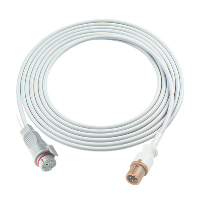 Cáp chuyển đổi IBP Contec 5 chân với đầu nối PVB Cáp mở rộng đo áp lực máu IBP