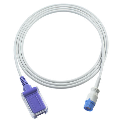 Emtel SpO2 Sensor Cable SpO2 Adapter Cable Nelcor O-ximax Tech 10Pin đến đầu nối DB9