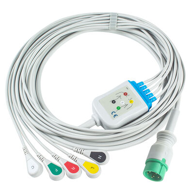 Cáp và dây dẫn ECG 12K 6 chân sáng tạo