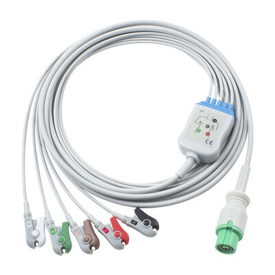 Cáp ECG EKG Fukuda Denshi 0012-00-1192 12 chân cho Expert Dynascope DS-5100 DS-5100E DS-5300W DS-5400 Dynascope DS-7001