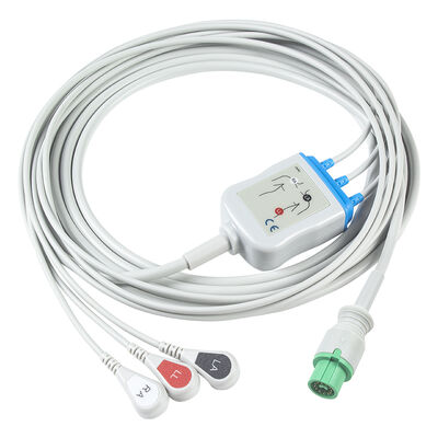 Cáp ECG EKG Fukuda Denshi 0012-00-1192 12 chân cho Expert Dynascope DS-5100 DS-5100E DS-5300W DS-5400 Dynascope DS-7001