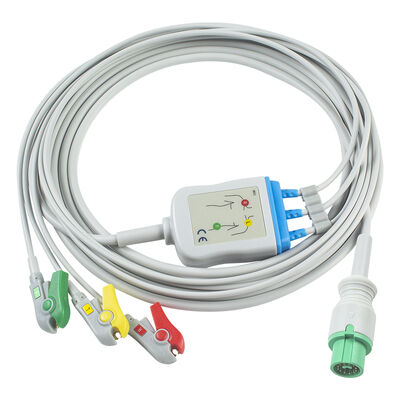 Cáp ECG EKG Fukuda Denshi 0012-00-1192 12 chân cho Expert Dynascope DS-5100 DS-5100E DS-5300W DS-5400 Dynascope DS-7001