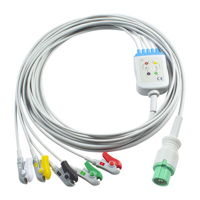Cáp ECG EKG Fukuda Denshi 0012-00-1192 12 chân cho Expert Dynascope DS-5100 DS-5100E DS-5300W DS-5400 Dynascope DS-7001