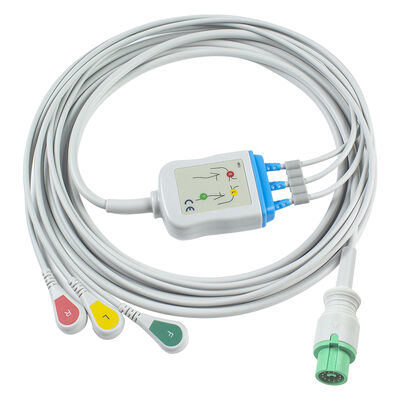 Cáp ECG EKG Fukuda Denshi 0012-00-1192 12 chân cho Expert Dynascope DS-5100 DS-5100E DS-5300W DS-5400 Dynascope DS-7001