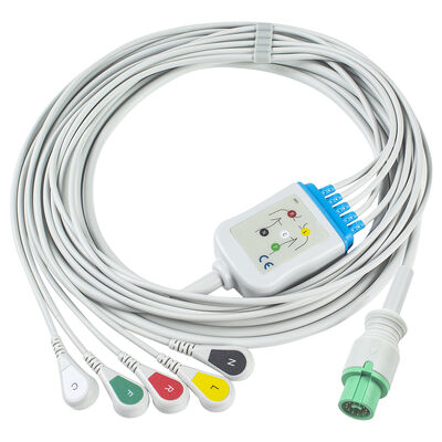 Cáp ECG EKG Fukuda Denshi 0012-00-1192 12 chân cho Expert Dynascope DS-5100 DS-5100E DS-5300W DS-5400 Dynascope DS-7001