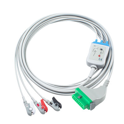 Cáp ECG Fukuda Denshi CIO-07CTP-5NA CIO-07CTP-3NA 15 chân DSL-8001 DSL-8001R Dynascope DS-8100 DS-8200 DS-8500