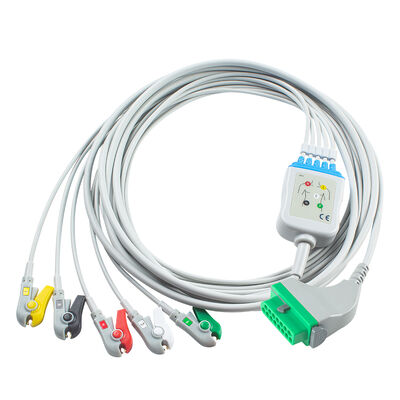 Cáp ECG Fukuda Denshi CIO-07CTP-5NA CIO-07CTP-3NA 15 chân DSL-8001 DSL-8001R Dynascope DS-8100 DS-8200 DS-8500