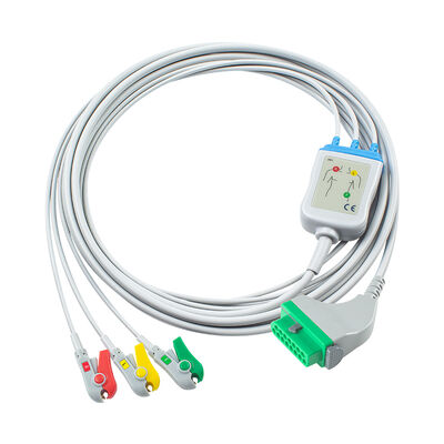 Cáp ECG Fukuda Denshi CIO-07CTP-5NA CIO-07CTP-3NA 15 chân DSL-8001 DSL-8001R Dynascope DS-8100 DS-8200 DS-8500