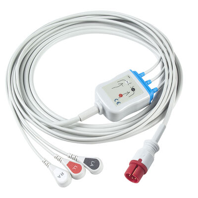 Medica D Logicare Series 2000 Biocare im12 Penlon InterMed Cáp ECG 6Pin Cáp ECG và dây dẫn
