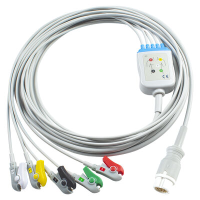 Cáp ECG 5 dây 12 chân M1975A cho người lớn và trẻ em