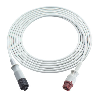 Cáp chuyển đổi Bistos IBP 12Pin sang Edward Argon BD Abbott BB PVB Utah Medex Mindray Connector cho BT-710 BT-720 BT-740 BT-770 BT-780
