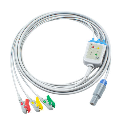 Màn hình đa thông số Huntleigh 8Pin Smartsigns Compact 300 500 ECG Cáp ECG và dây dẫn