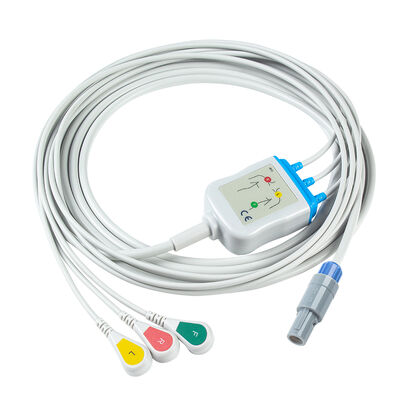Màn hình đa thông số Huntleigh 8Pin Smartsigns Compact 300 500 ECG Cáp ECG và dây dẫn