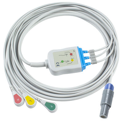 Samsung 7pin 3Lead Cáp ECG một mảnh và dây dẫn