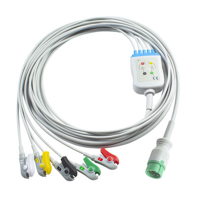 Zoncare PM7000D 3/4/5Lead Cáp ECG và dây dẫn