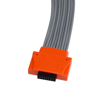 Khớp với Cardioline Walk400h Clickholter NG 10 Chất liệu TPU chì IEC Mã màu ECG Holter Cable