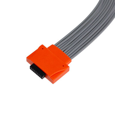 Khớp với Cardioline Walk400h Clickholter NG 10 Chất liệu TPU chì IEC Mã màu ECG Holter Cable
