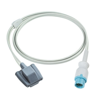 Cáp cảm biến SpO2 tương thích LEPU Creative Aiview V12 V10 PH10 PH12 VX VS 10Pin với chiều dài 2,5 M