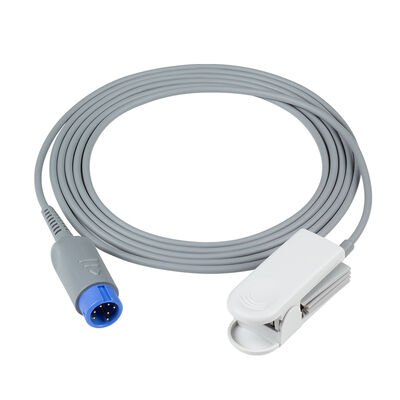 Edan 7Pin V5 V8 IM20 IM3 IM3X IM10X IM12 Một trực tiếp người lớn ngón tay clip SpO2 cảm biến 02.57.225029