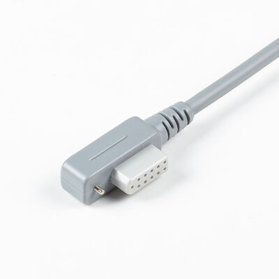 Cáp Holter ECG JincoMed 10 điện cực MIC-12H-3 MIC-12H-3S MIC-12H-3L MIC-12H-3G Cáp Holter ECG EKG 11 chân và dây điện cực