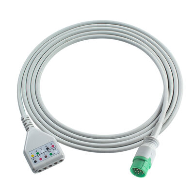 Cáp trung kế ECG kiểu Din của Fukuda Denshi DS8 Series