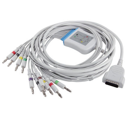 Cáp GE Marqutte EKG và dây dẫn IEC 4.0Đầu nối chuối MAC500 MAC600 2104727-001