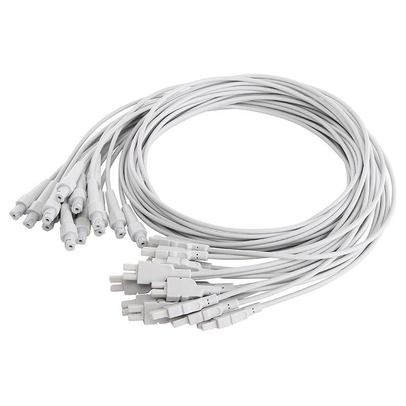 GE CAM 14 Dây dẫn ECG 420101-002 Dây dẫn chuối EKG IEC 4.0