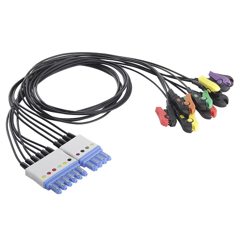 P-Hilips DG Style Radio Translucent Wire 10 Chì MRI X-Ray ECG Cáp và dây dẫn trong suốt Radiotranslucent