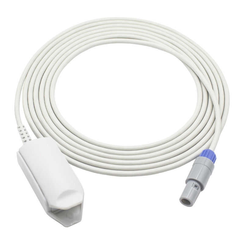 3.00M TPU Cảm biến SpO2 có thể tái sử dụng 3F IRIS300 Phoene PM8300 Kẹp ngón tay người lớn 6Pin