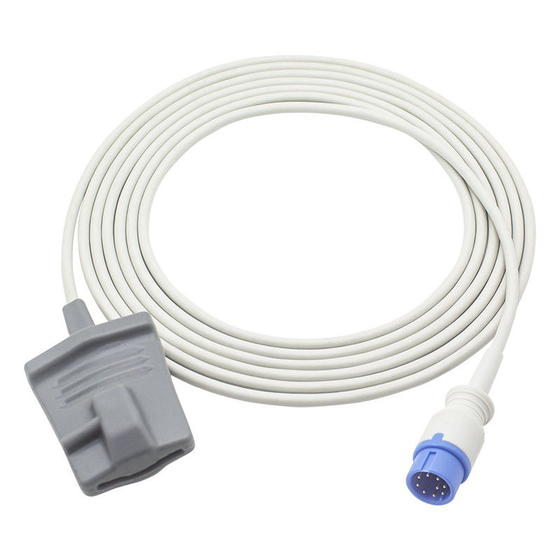 Đầu dò cảm biến Biolight SpO2 Dòng 9Pin Công nghệ kỹ thuật số Clip mềm dành cho người lớn SpO2