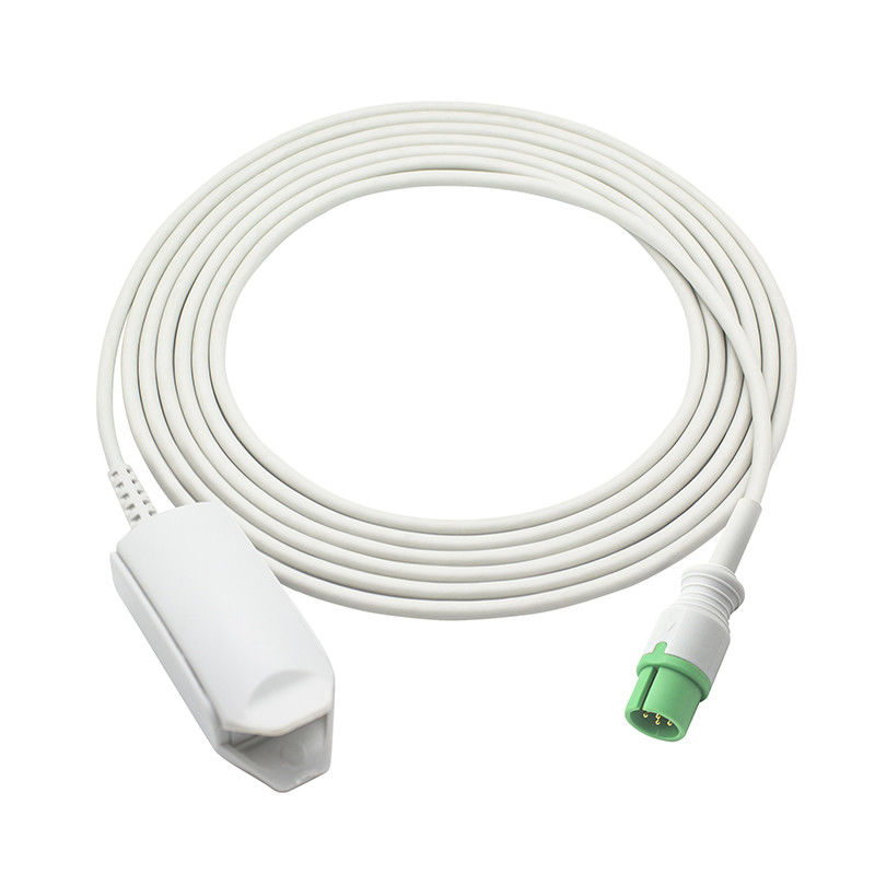 Cảm biến SpO2 tái sử dụng Bionet BM3 BM5 Digital 7Pin Kẹp ngón tay người lớn Đầu dò SpO2