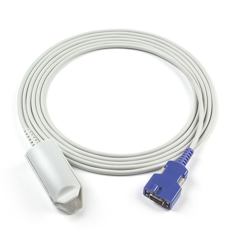 Đầu dò N-ellcor Oxi-max Tech SpO2 14Pin N550 N560 N595 NPB-290 Kẹp ngón tay người lớn Cảm biến SpO2