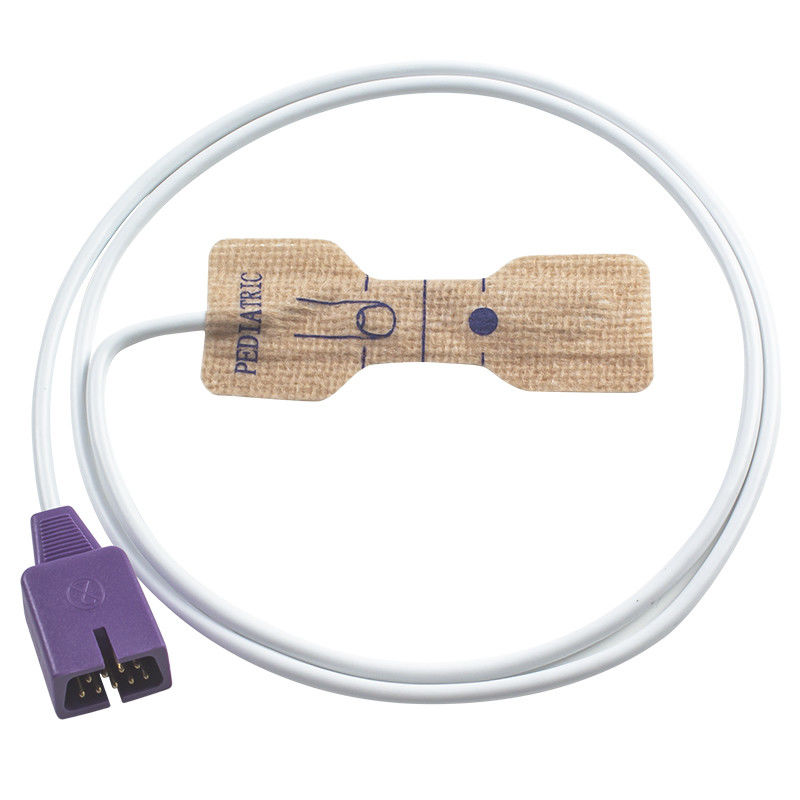 N-ellcor Oxi-max DB9 9pin MAX-A Bộ cảm biến SpO2 dùng một lần PM100N NPB-4000 Vải không dệt cho người lớn