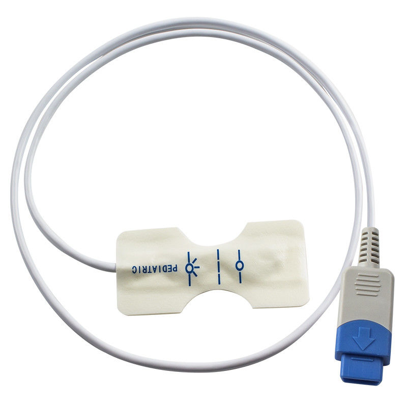 Datex Ohmeda TS-PAW-25 TS-PAW-10 Nhi khoa SpO2 Sensor Bông trắng SpO2 Probe dùng một lần