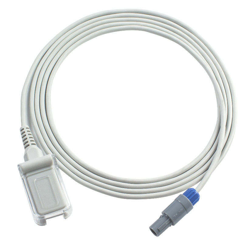 Cáp cảm biến SpO2 tương thích Anke 5Pin sang DB9 SpO2 Cáp mở rộng bộ chuyển đổi 2,4M TPU