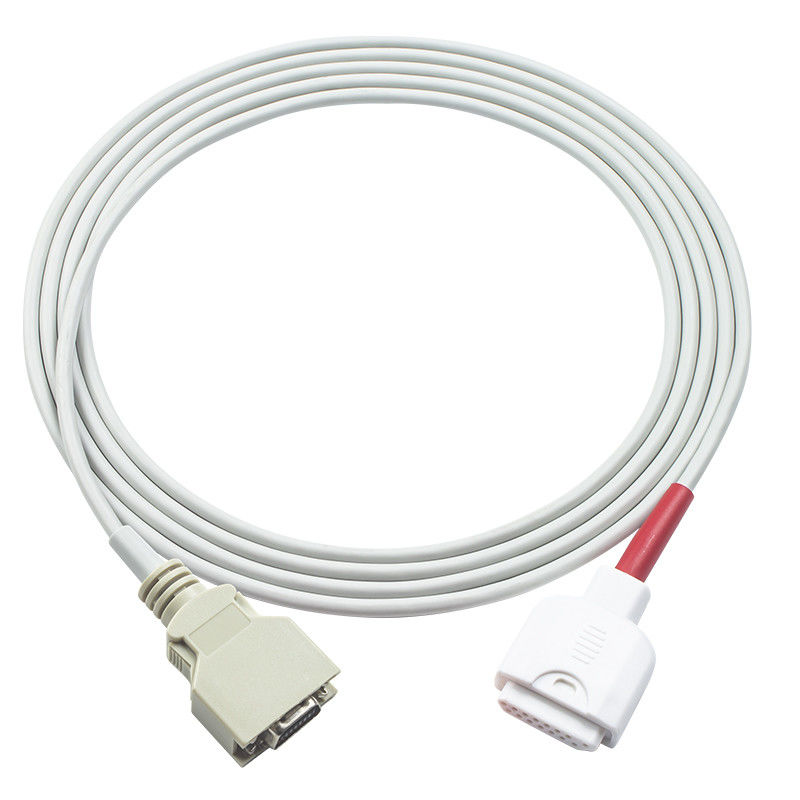 for M-asi-mo Red Tech LNCS 2526 2525 2524 14 Pin Cảm biến SpO2 Cáp bệnh nhân Cáp mở rộng bộ chuyển đổi SpO2