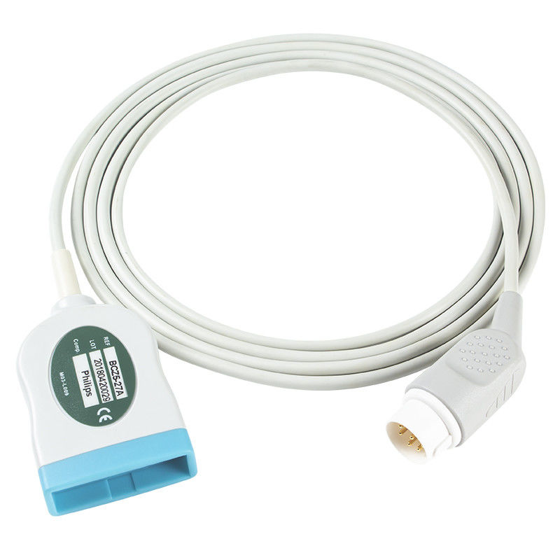 Cáp thân ECG 8pin 3Lead Cable ECG để Din Leadwires