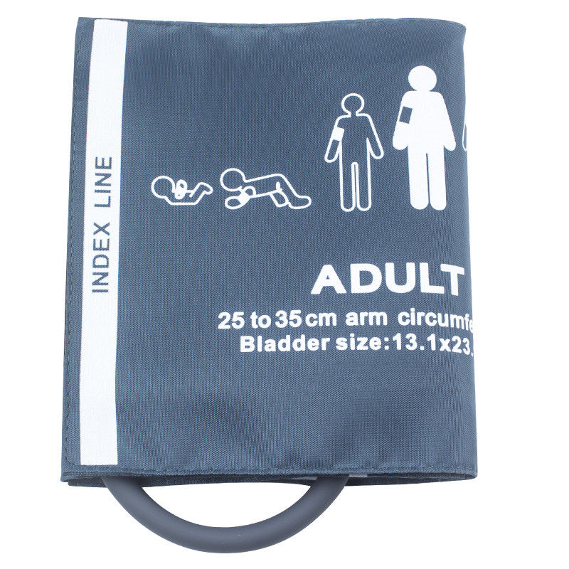 Vòng bít NIBP 25-35cm Vòng bít ống đơn nylon dành cho người lớn Vòng bít theo dõi huyết áp có thể tái sử dụng