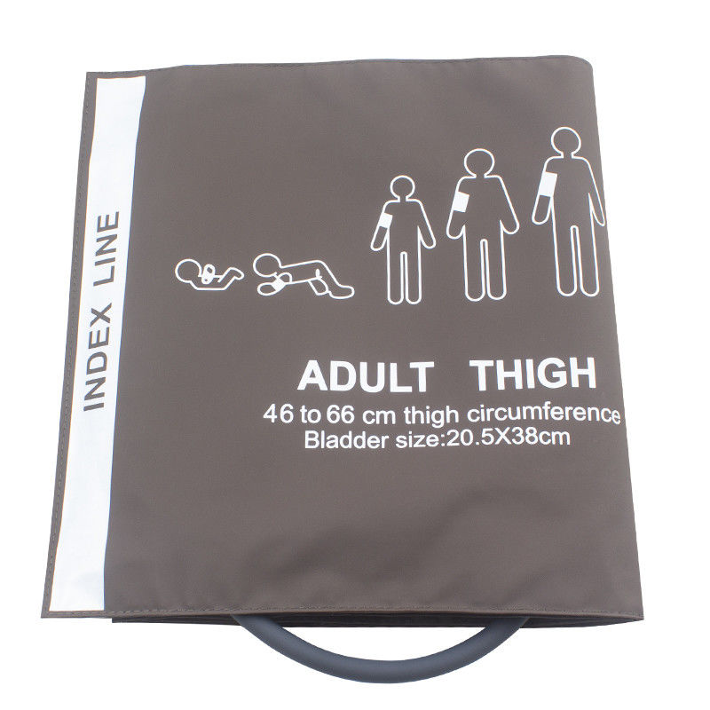 Ống đùi dành cho người lớn có thể tái sử dụng Không xâm lấn BP Cuff TPU 44-66CM Cuff Blood Blood Cuff