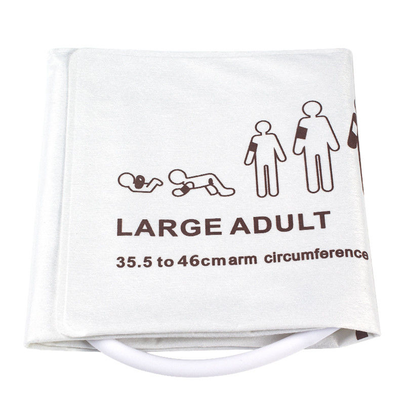 Vòng bít ống đơn lớn dành cho người lớn NIBP Vòng bít TPU 35,5-46CM Vòng bít đo huyết áp