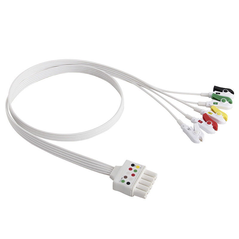 S-iemens ECG Leadwires Dùng một lần 5 dây dẫn ECG và dây dẫn